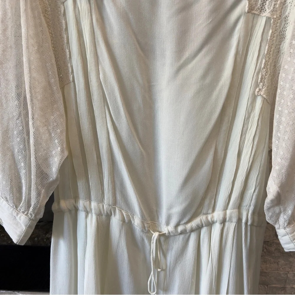 Free people Jeanine off white tunic dress, size Small P - Picture 8 of 12